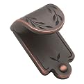 Amerock Inspirations Leaf Finger Pulls 4-pk. - Oil-Rubbed Bronze