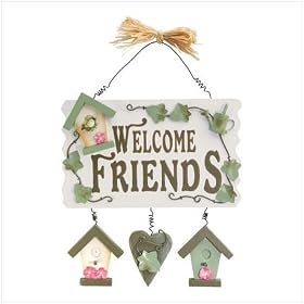 Welcoming Plaque by