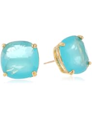 kate spade new york "Kate Spade Earrings" Turquoise Colored Small Square Stud Earrings