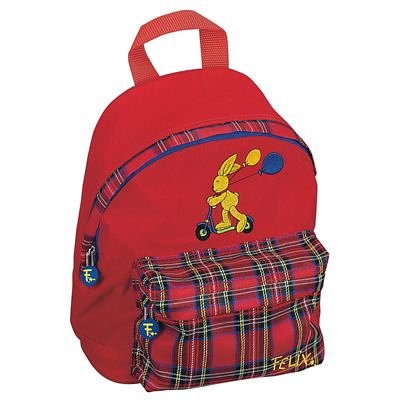 Childrens Toyshop  Spielwaren : Coppenrath 7397 - Kindergartenrucksack Felix, rot