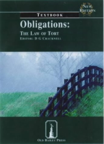 Obligations: Textbook: The Law of Tort (Old Bailey Press Textbooks)