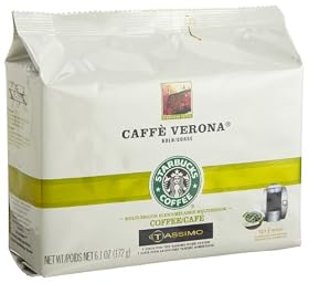 Starbucks Caffe Verona Coffee Bold  12 Count T Discs for Tassimo Coffeemakers Pack of 2  Amazon Frustration Free Packaging