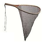 Frabill Wood Handle Mesh Netting Fish Landing Net