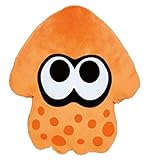 スプラトゥーン イカ クッション 高さ35cm オレンジ