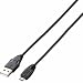 ELECOM Micro-USB(A-MicroB)ケーブル 0.15m ブラック MPA-AMB015BK