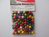 Holzperlen Bunt 8mm Schweiß & Speichelecht