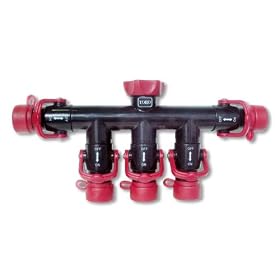 Toro 5-Way Garden Hose Connector Valve #53905 by Toro