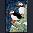 Cliff Dwellers Puffin Applique Bigfork Bay Daniel Smith Quilt Pattern