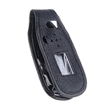 Leather Case with Leather Wrapped Belt Clip for Sanyo MM7500