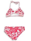Beach Native - Girls 2-Piece Swimsuit, Red, White