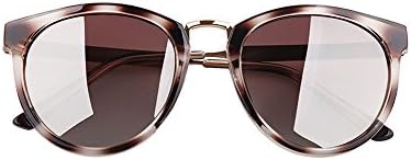 Retro couple models female polarized sunglasses big box anti-UV sunglasses male driving mirror (Leopard color)