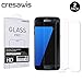 Samsung Galaxy S7 Screen Protector, cresawis 2-Pack 0.26mm 9H Tempered Glass Screen Protector for Samsung Galaxy S7 (Lifetime Warranty)