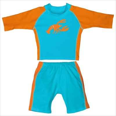 Two-Piece Sunsuit in Lobsters