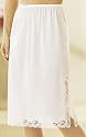 Scalloped Lace Half Slip