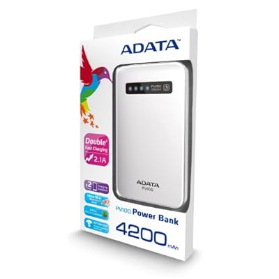 Adata PV100 4200mAH Power Bank (White)