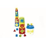 Top Rated Pyramid Stacking Tower and Shape Sorter... by Gowi