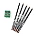 5 LIGHT BROWN ITALIA EYE LIP LINER PENCIL 1003 SET + FREE SHARPENER & FREE EARRING
