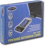 Dynex IEEE1394 Firewire Notebook Card - 32bit Cardbus