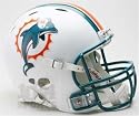 Miami Dolphins Full Size Revolution Authentic Helmet
