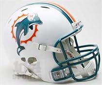 Miami Dolphins Full Size Revolution Authentic Helmet