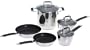 T-Fal Soho 8-Piece Stainless Steel Cookware Set