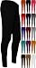 New Ladies Full Length Stretch Leggings Womens 8-14