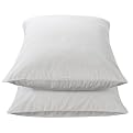 Set of 2 Cotton-Polyester Pillowcases - White