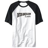 T-Shirt Raglan White  Dutch Antillean Lover  Netherlands Antilles Country