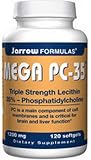 Jarrow Formulations Jarrow Lecithin Mega-pc 35, 120 Gels (Pack of 2)