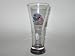 NEW ENGLAND PATRIOTS 12 oz. Flared Logo Bottoms Up PILSNER BEER GLASS