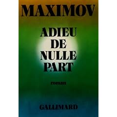 Adieu de nulle part