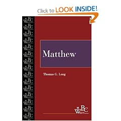 MATTHEW WBC (Westminster Bible Companion)