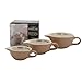 Mason Cash 3-Piece Measuring Cups, Includes 1 Cup, 1/2 Cup, 1/4 Cup
