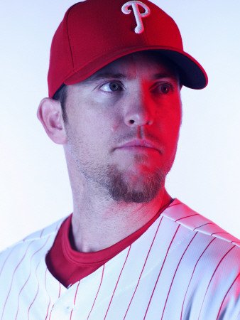 Philadelphia Phillies Photo Day, CLEARWATER, FL - FEBRUARY 22: Brad Lidge Photographic Poster Print by Nick Laham, 18x24