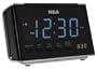 RCA RC46R AM/FM Alarm Clock Radio with Large Blue LED Display (Black)
