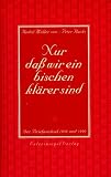 Nur da&szlig; wir ein bischen kl&auml;rer sind - Andre M&uuml;ller sen., Peter Hacks