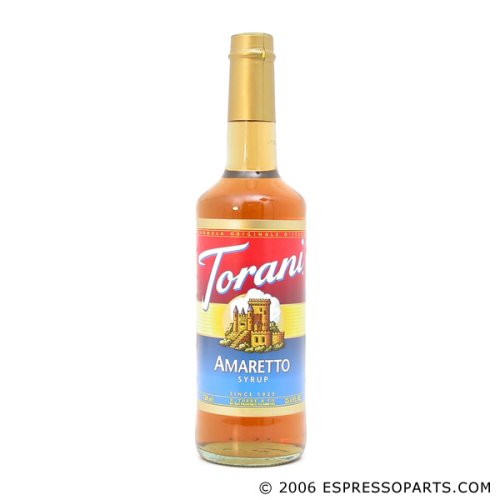 Torani Amaretto Syrup - Italian Syrup 750ml - 25.4oz by R. Torre & Co.