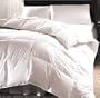 MARRIKAS Summer Weight White Goose Down Comforter FULL/QUEEN