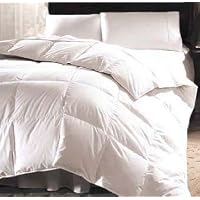 MARRIKAS Summer Weight White Goose Down Comforter KING