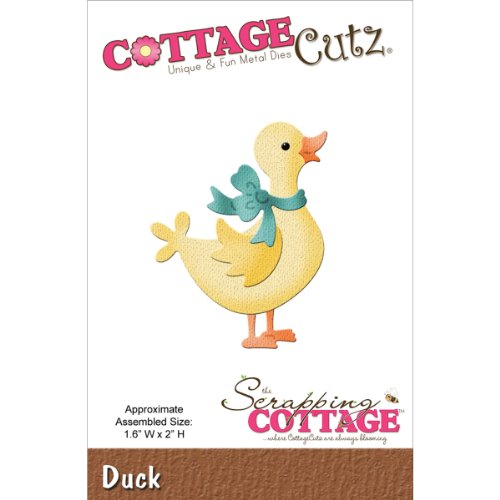 CottageCutz Die Cuts, 1.6 by 2-Inch, Duck