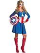 Womens Captain America Theatre Costumes Superhero Costumes