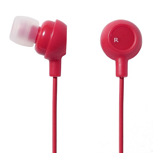 Elecom Fruits In-Ear-Kopfhörer (92 dB, 3,5 mm Klinkenstecker) rot Elecom Fruits In-Ear-Kopfhörer (92 dB, 3,5 mm Klinkenstecker) rot