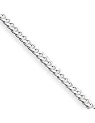 Sterling Silver 2mm Curb Chain 24 Inches