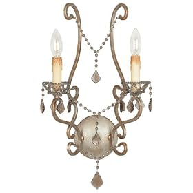 World Imports Lighting 1862-40 Chambery 2-Light Wall Sconce, Tuscan Wheat by World Imports