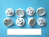 BOSCH NEFF dishwasher lower basket wheels x 8 diam 35mm