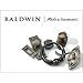 Baldwin 8603060004 Pocket Door Armor Front44; Antique Nickel