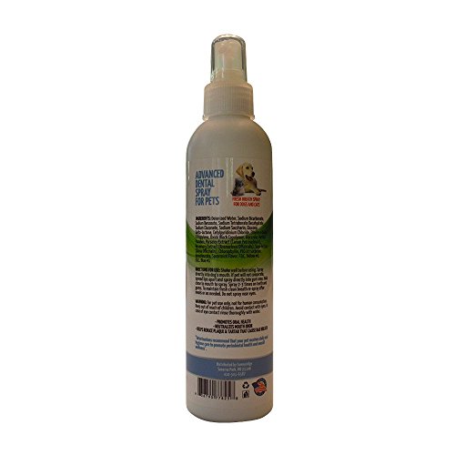 Sonnyridge Dog Dental Spray Removes Tartar, Plaque and Freshens Breath