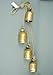 Giant Cow Bells Set of 4 Hanging on Rustic Rope