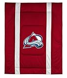 IMAGE OF Colorado Avalanche Sideline Twin Comforter