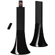 Parrot Design Zikmu Wireless Hi-Fi Speakers by Philippe Starck (Classic Black, Pair)